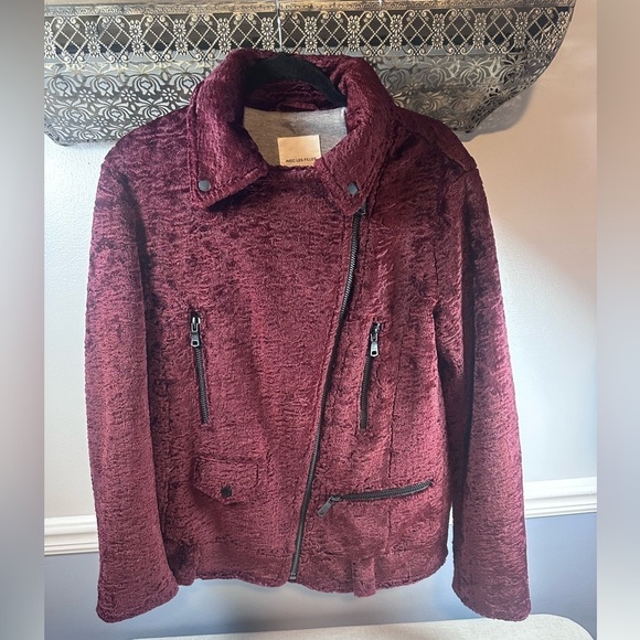 Avec Les Filles Faux Fur Moto Jacket XS - Picture 2 of 11